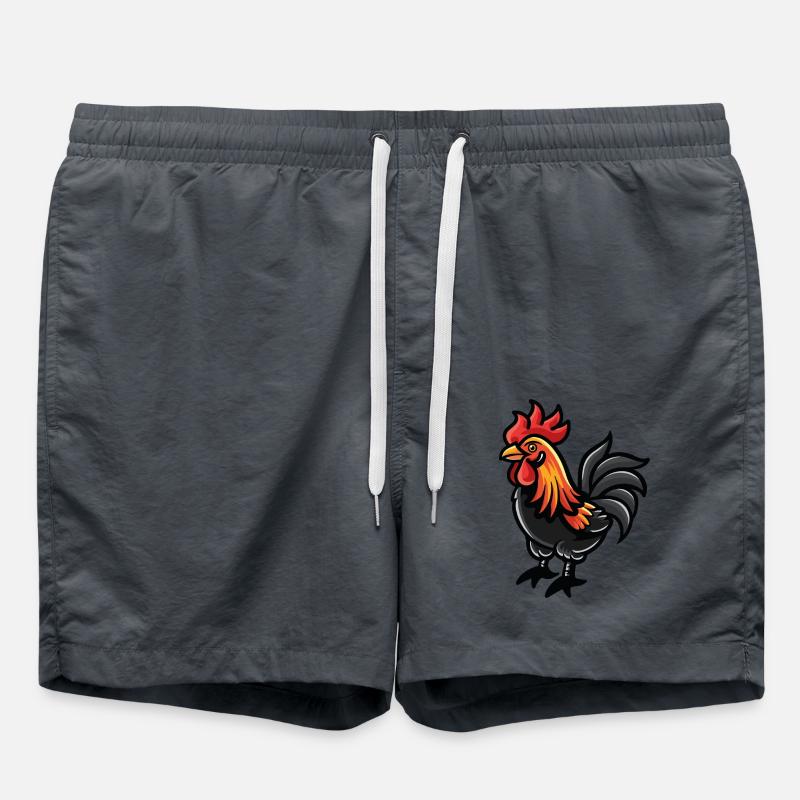 Rooster - Swim Trunks - anthracite