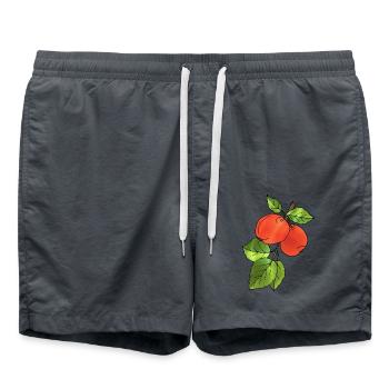 Apples - Swim Trunks - anthracite - Front - AI Model Male 185 light (185cm)