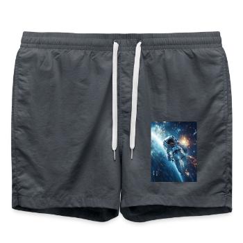 Perdu dans l’espace 1 5 - Short de bain - charbon - Devant - AI Model Male 185 light (185cm)
