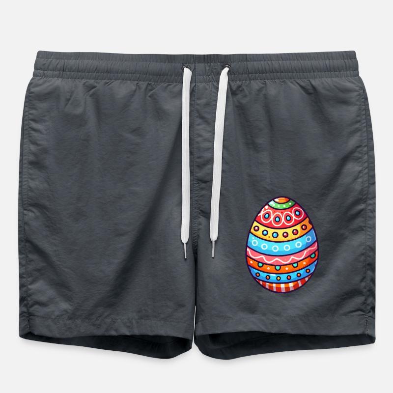 Easter egg - Swim Trunks - anthracite