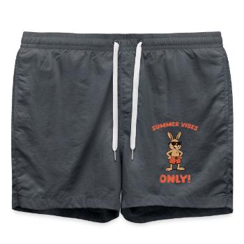 Bunny Summervibes - Short de bain - charbon - Devant - AI Model Male 185 light (185cm)
