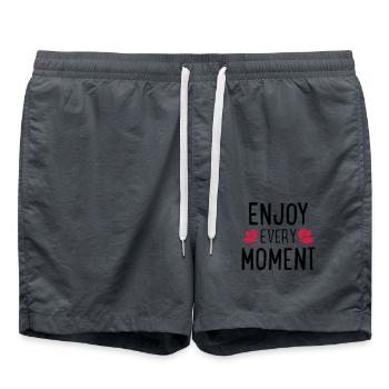 Des phrases drôles - Short de bain - charbon - Devant - AI Model Male 185 light (185cm)