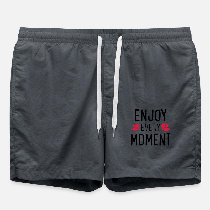 Funny sayings - Swim Trunks - anthracite