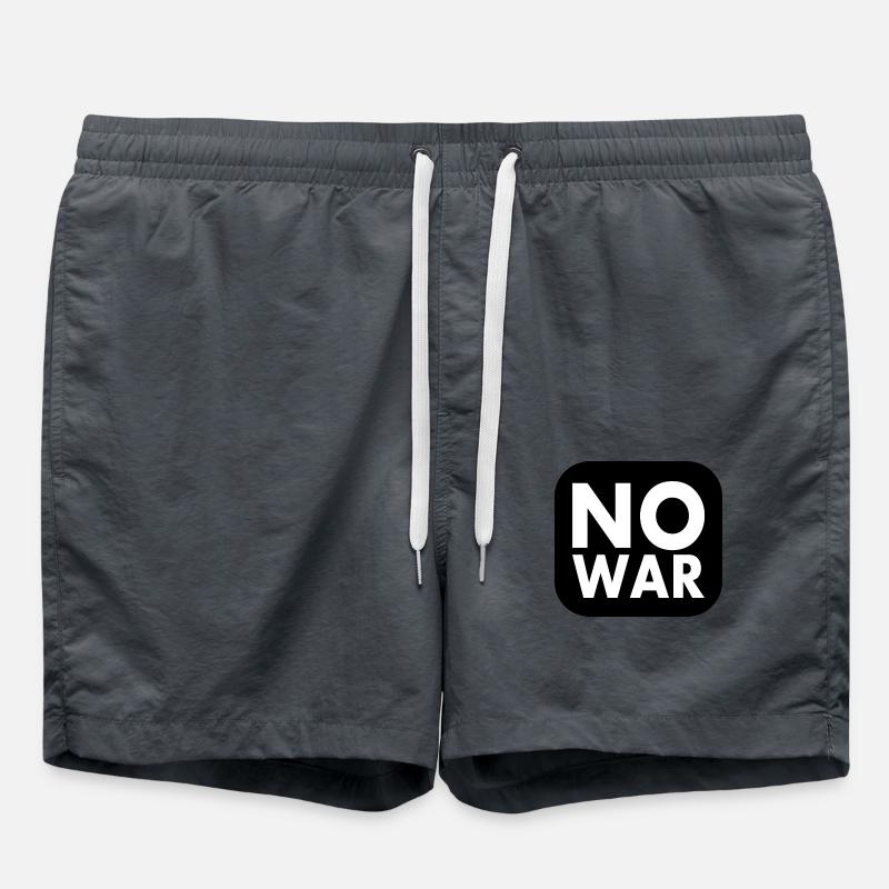 No war - Swim Trunks - anthracite