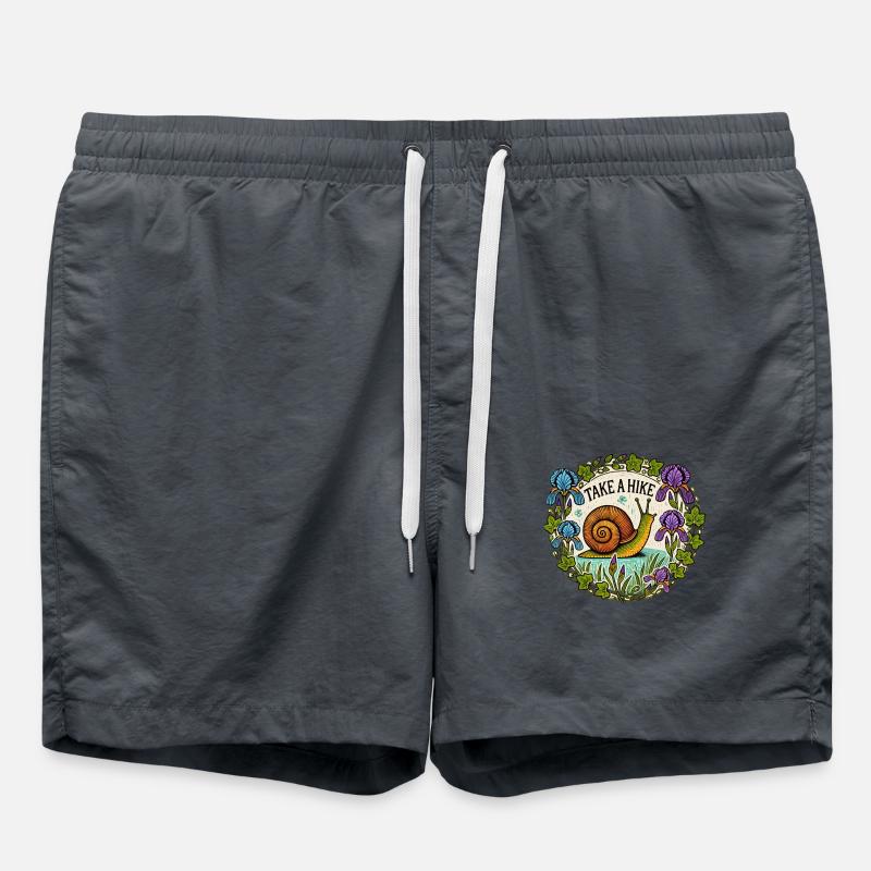 Take a Hike - Swim Trunks - anthracite