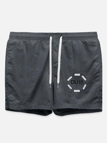 Vous êtes important - Short de bain - charbon
