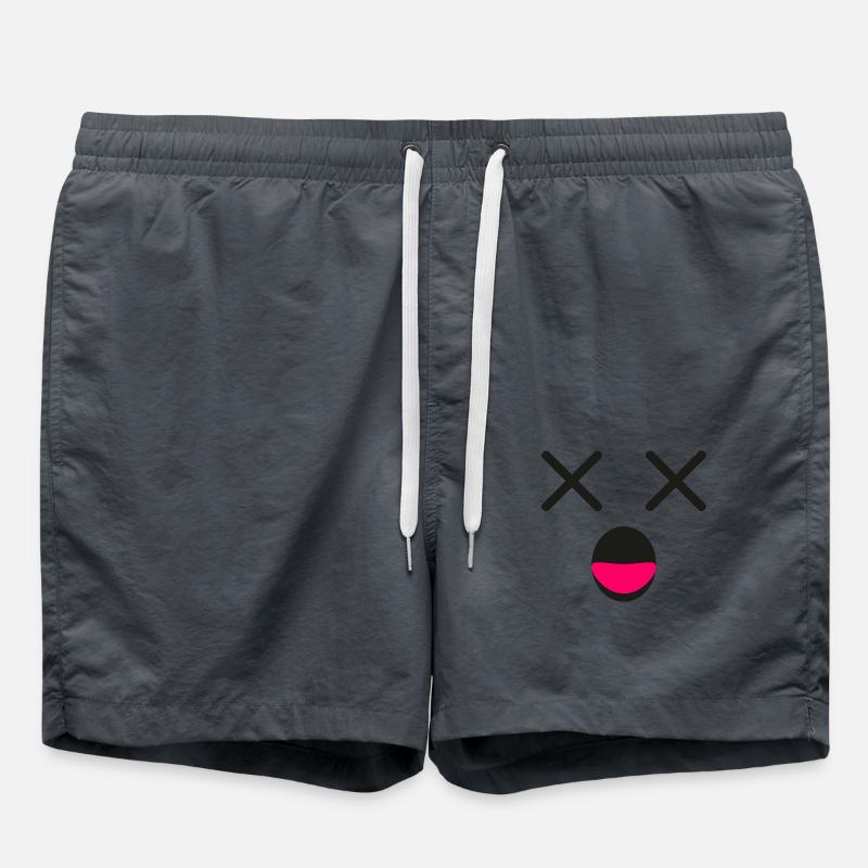Visual expression - Swim Trunks - anthracite