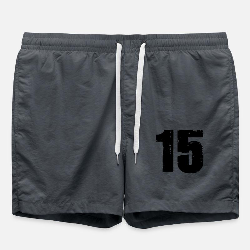 15 - Swim Trunks - anthracite