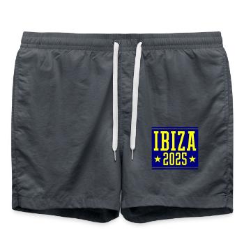 Ibiza 2025 - Short de bain - charbon - Devant - AI Model Male 185 light (185cm)