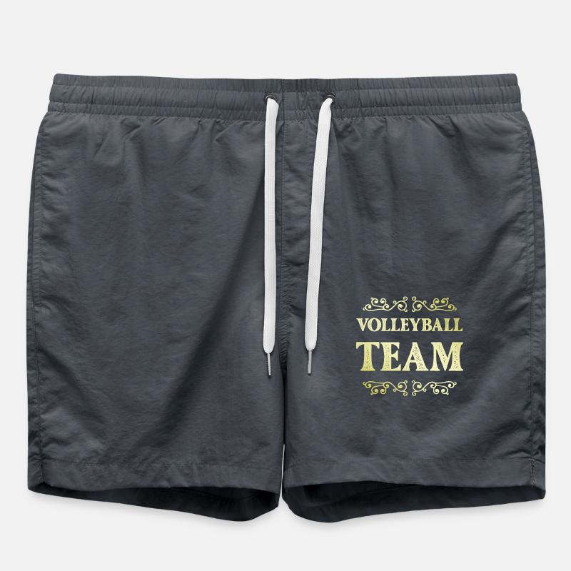 Volleyball Team - Swim Trunks - anthracite