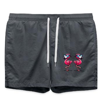 Lunettes de soleil Flamingo 2 - Short de bain - charbon - Devant - AI Model Male 185 light (185cm)