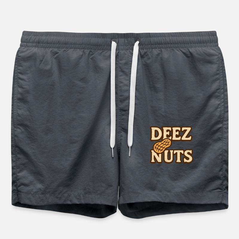 Deez Nuts - Weathered look - Swim Trunks - anthracite