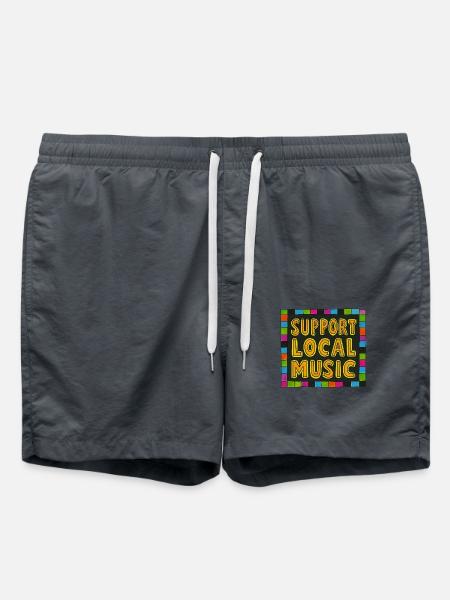 Support Local Music - Swim Trunks - anthracite