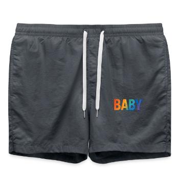 BÉBÉ - Short de bain - charbon - Devant - AI Model Male 185 light (185cm)