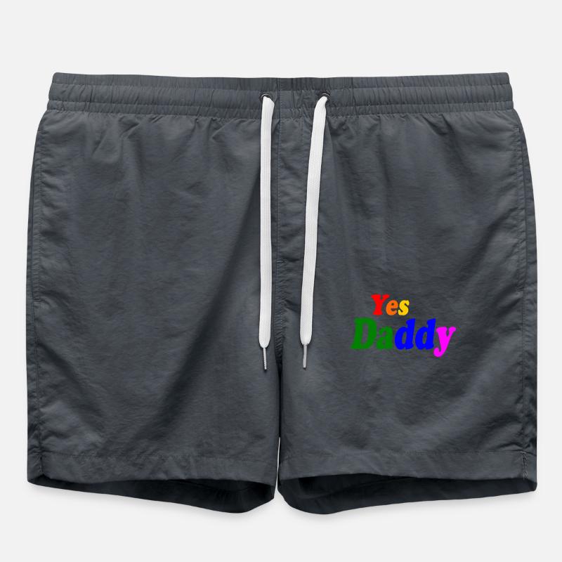 Yes daddy - Swim Trunks - anthracite