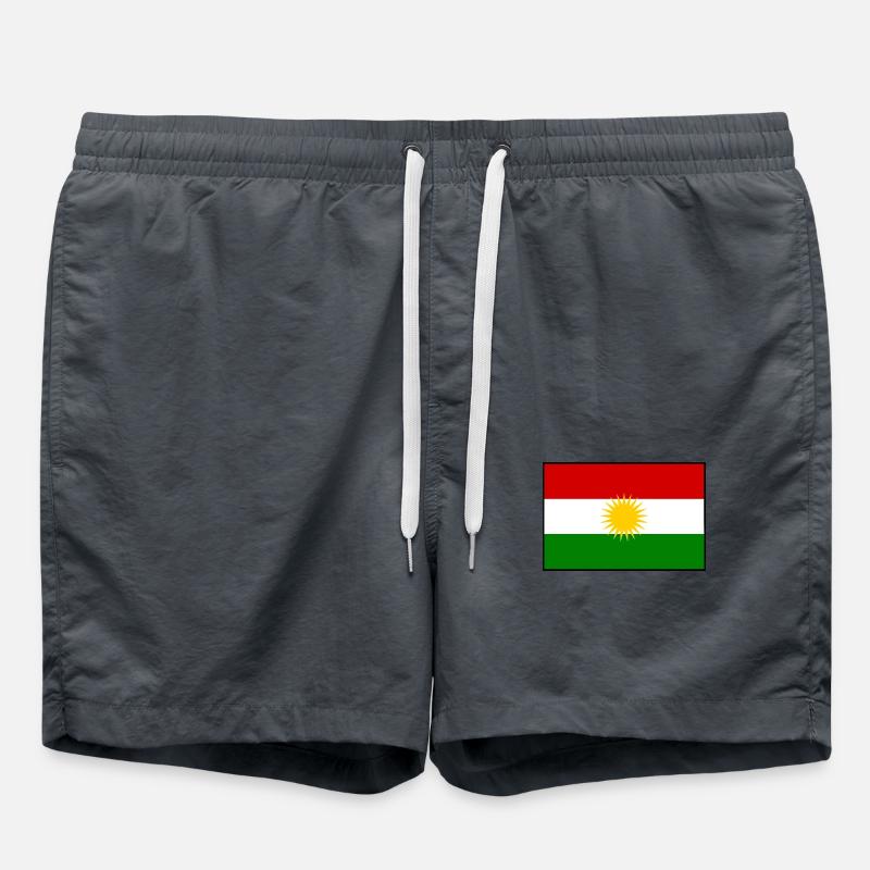Kurdistan - Swim Trunks - anthracite
