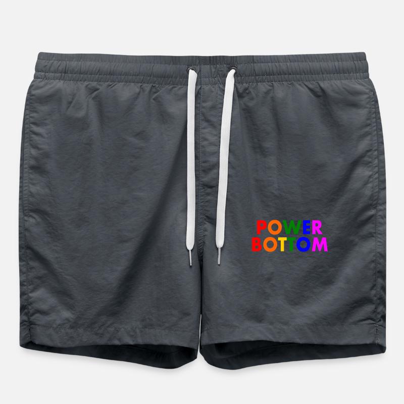 Power bottom - Swim Trunks - anthracite