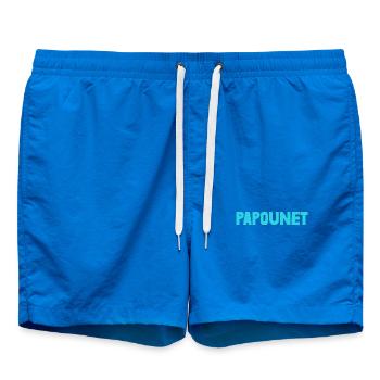 PAPOUNET. PAPA. FÊTE DES PÈRES. BONNE FÊTE PAPA - Short de bain - cobalt blue - Devant