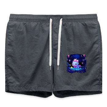 Axolotl - Short de bain - charbon - Devant - AI Model Male 185 light (185cm)
