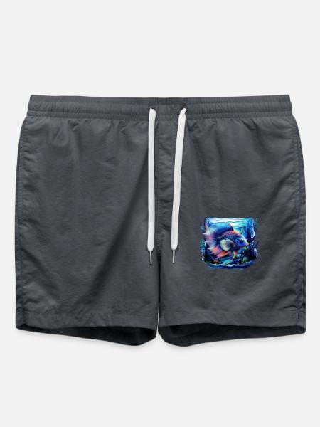 Angelfish - Swim Trunks - anthracite