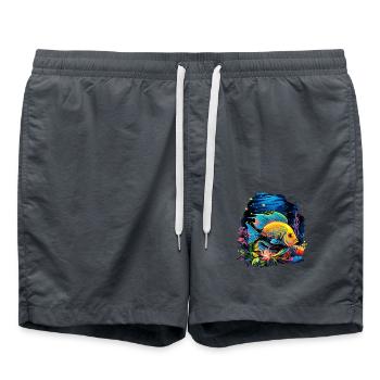 Angelfish - Short de bain - charbon - Devant - AI Model Male 185 light (185cm)