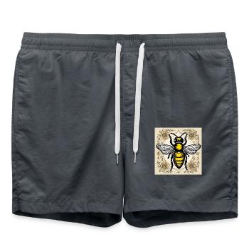 Abeille - Short de bain - charbon - Devant - AI Model Male 185 light (185cm)