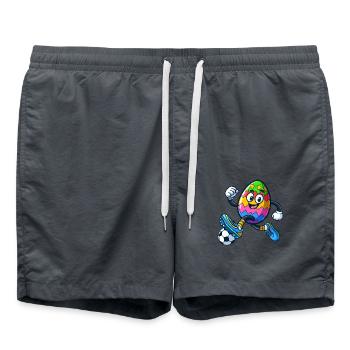 Oeuf de Pâques Oeuf de Pâques Joueur de football - Short de bain - charbon - Devant - AI Model Male 185 light (185cm)