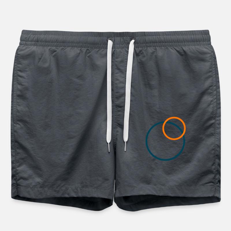 hydrogen - Swim Trunks - anthracite