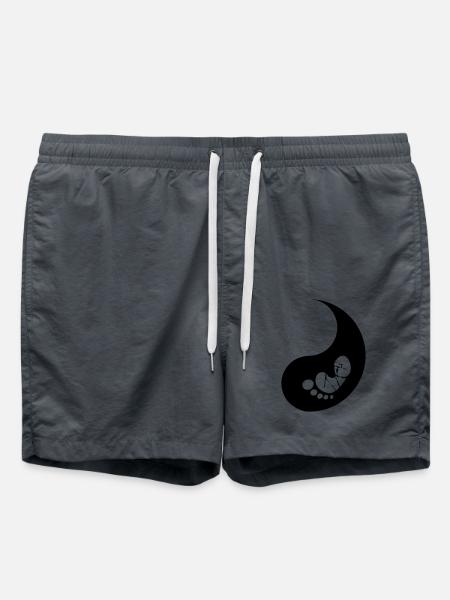 Baby half yin - Swim Trunks - anthracite