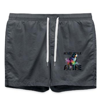 Bouvier bernois - Short de bain - charbon - Devant - AI Model Male 185 light (185cm)