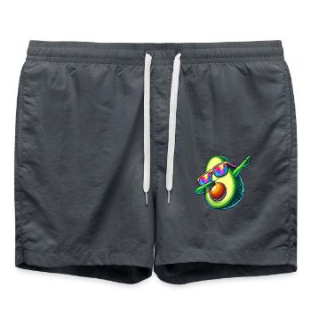Lunettes de soleil Cool Avocado Dab Arc-en-ciel - Short de bain - charbon - Devant - AI Model Male 185 light (185cm)