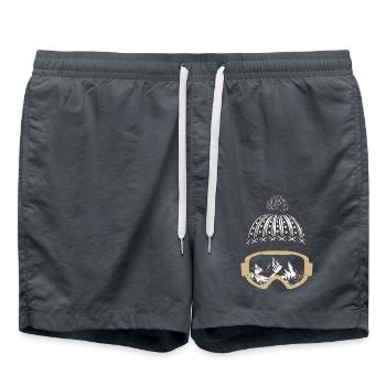 Déchiquetez le Gnar - Short de bain - charbon - Devant - AI Model Male 185 light (185cm)