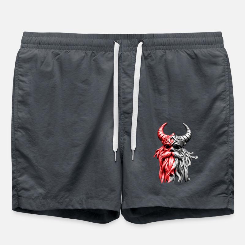 Ragnar Red - Swim Trunks - anthracite