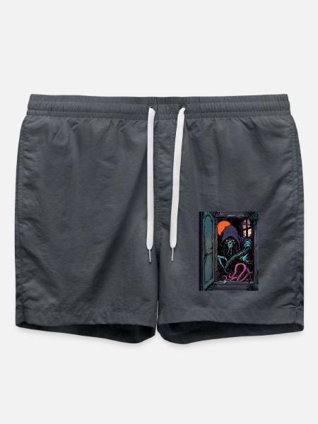 Du hast es eingeladen - Badeshorts - Anthrazit