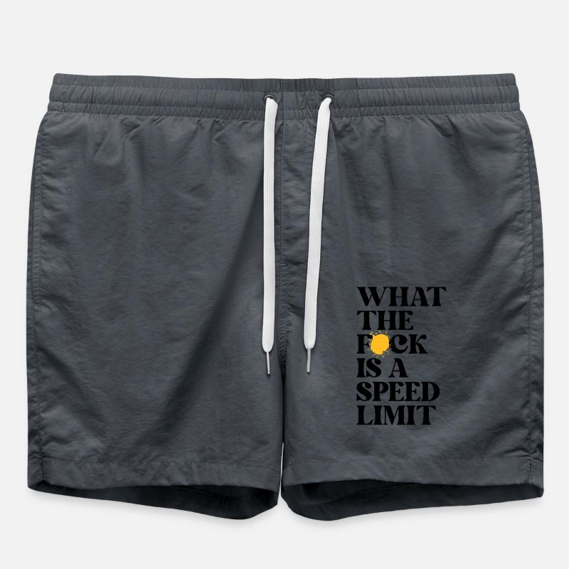 Car - Swim Trunks - anthracite