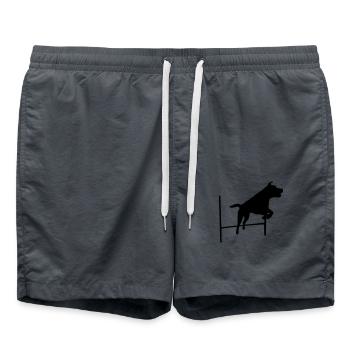 Agility - Swim Trunks - anthracite - Front - AI Model Male 185 light (185cm)