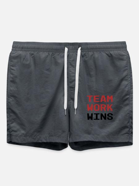 Teamwork - Badeshorts - Anthrazit