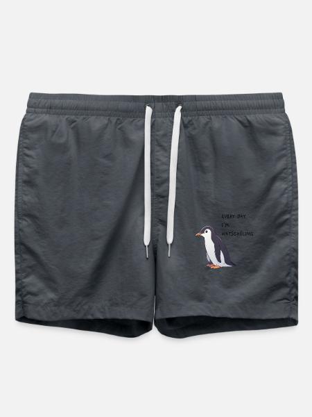 Penguin Waddle - Swim Trunks - anthracite