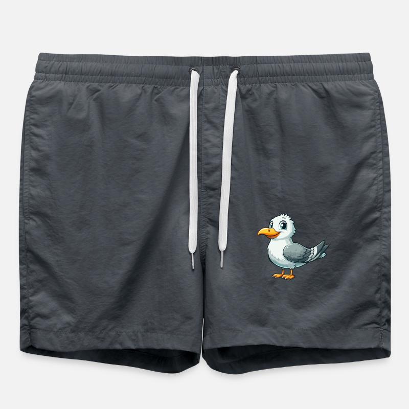 Möwe - Badeshorts - Anthrazit