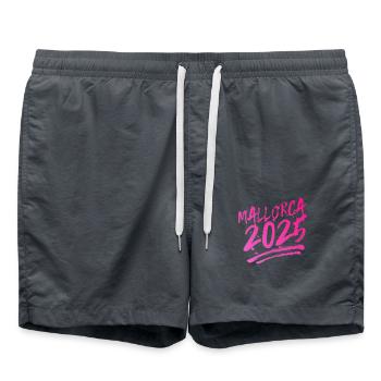 Mallorca 2025 - Swim Trunks - anthracite - Front - AI Model Male 185 light (185cm)