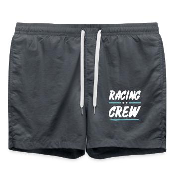 Racing Crew - Swim Trunks - anthracite - Front - AI Model Male 185 light (185cm)