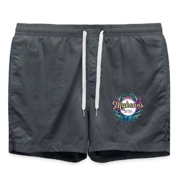 L’équipe de Mykonos 2025 - Short de bain - charbon - Devant - AI Model Male 185 light (185cm)