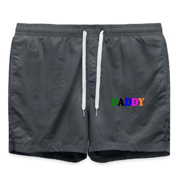 Daddy - Swim Trunks - anthracite - Front - AI Model Male 185 light (185cm)