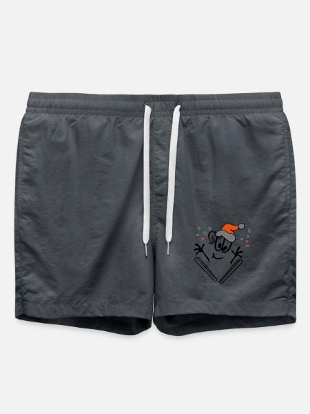 Skiing of the girls - Swim Trunks - anthracite
