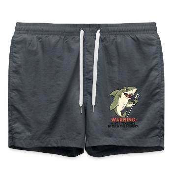 Requin de scène - Short de bain - charbon - Devant - AI Model Male 185 light (185cm)