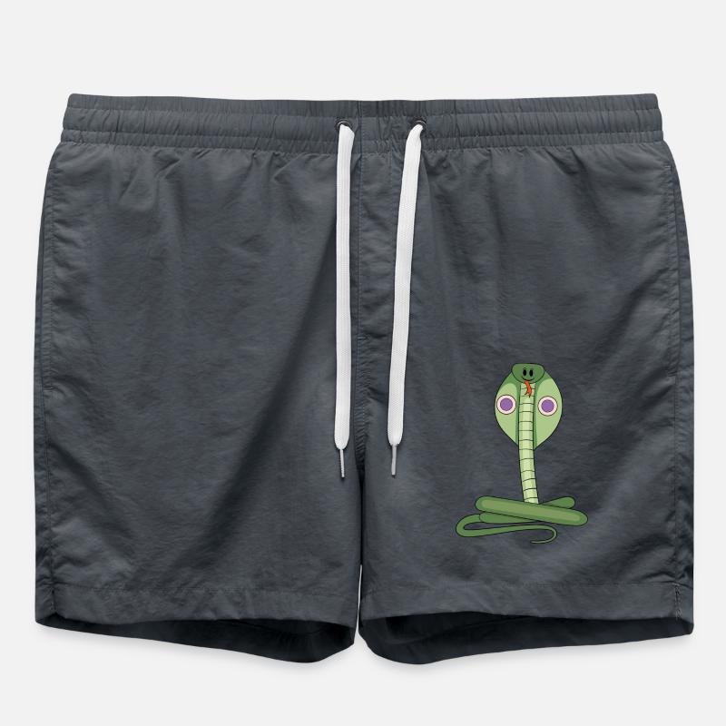 Snake - Swim Trunks - anthracite