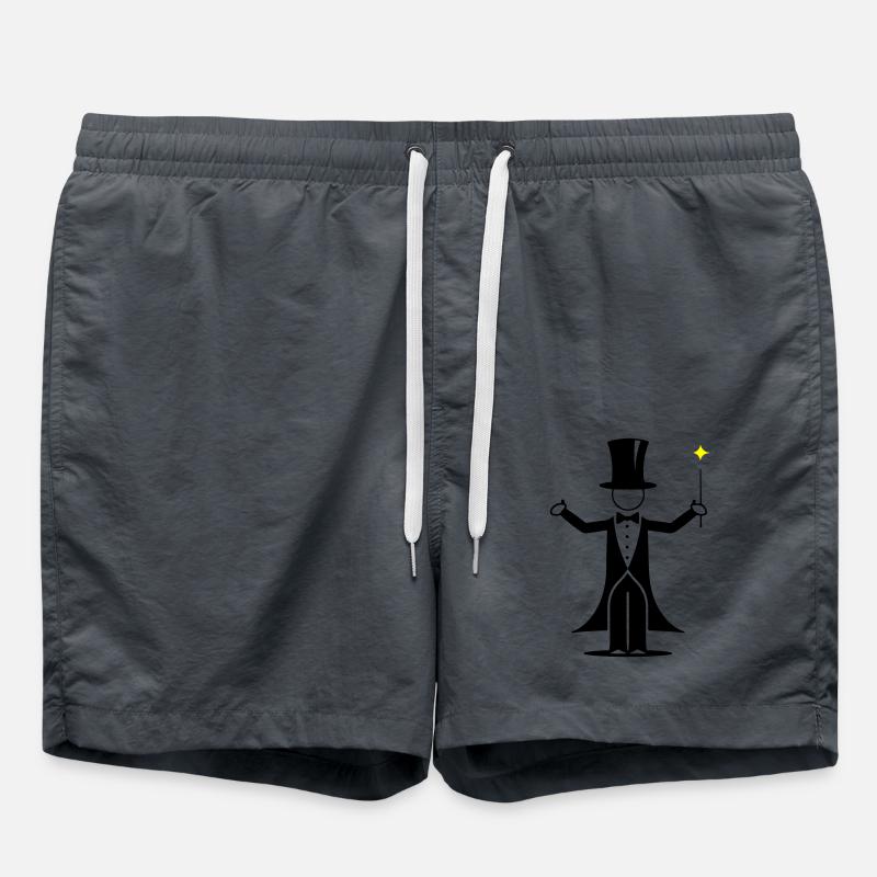 Wizard Design - Swim Trunks - anthracite