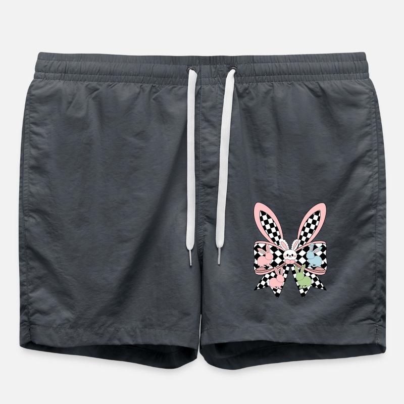 Easter Bunny - Swim Trunks - anthracite