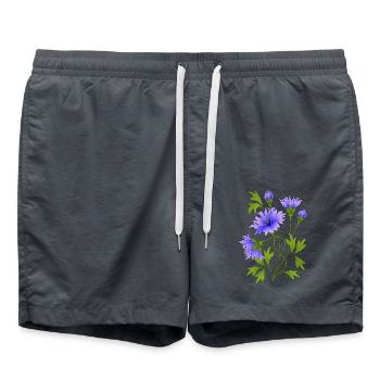 Fleur - Short de bain - charbon - Devant - AI Model Male 185 light (185cm)
