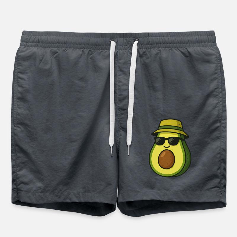 avocado - Swim Trunks - anthracite